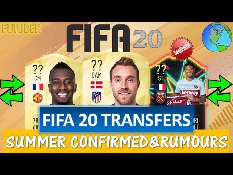 FIFA 20 | SUMMER CONFIRMED TRANSFERS & RUMOURS!! FT. ERIKSEN, MATUIDI, HALLER ETC…