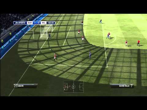 Fifa 12 – Démo Xbox 360 – FC Barcelona vs AC Milan – Gameplay HD
