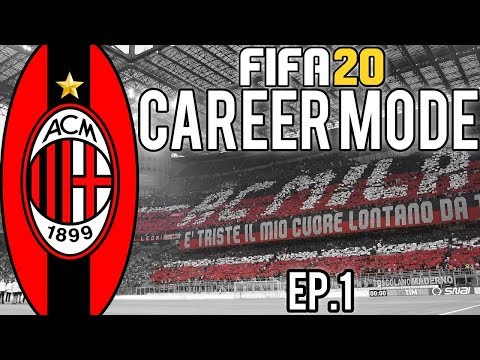 FIFA 20 | Realistic AC Milan Rebuild Career Mode | Episode 1 – The Season Begins!