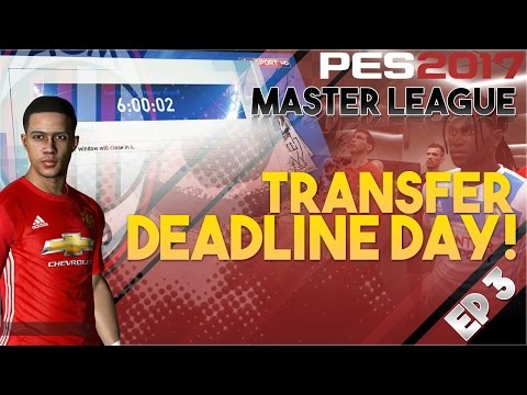 [TTB] PES 2017 – AC Milan Master League Ep 3 – Transfer Deadline Day! – Europa League Action