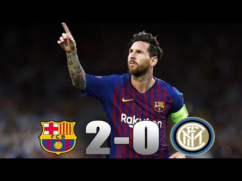 Barcelona vs Inter milan 2-0 Full Highlights 2019 HD