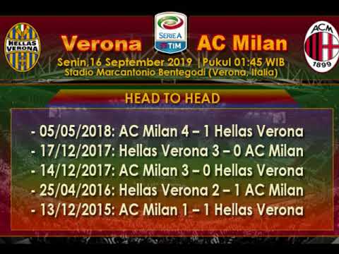 Prediksi Skor Hellas Verona vs AC Milan 16 September 2019