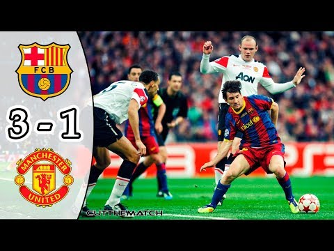 Barcelona vs Manchester United 3-1 | All Goals & Highlights | UCL Final 2010/11