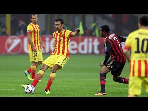 AC Milan vs Barcelona 1-1 | All Goals & Highlights  | 22.10.2013