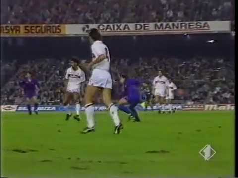 Season 1989/1990. FC Barcelona – AC Milan – 1:1