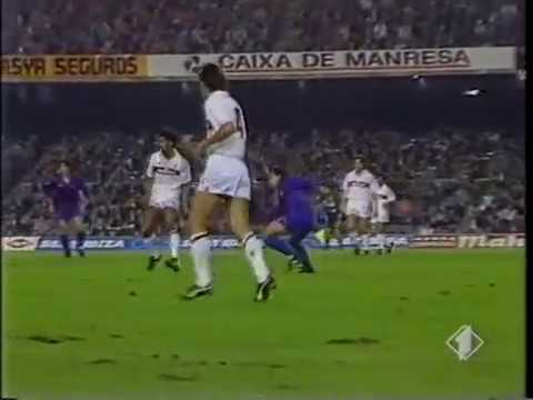 Season 1989/1990. FC Barcelona – AC Milan – 1:1