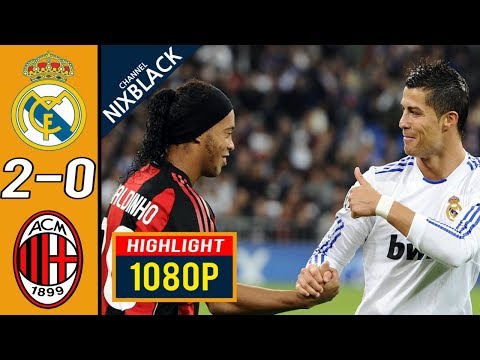 Real Madrid 2-0 AC Milan 2010 CL Group Stage All goals & Highlights FHD/1080P