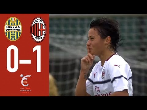 Highlights Hellas Verona 0-1 AC Milan – Matchday 5 Women Serie A 2018/19