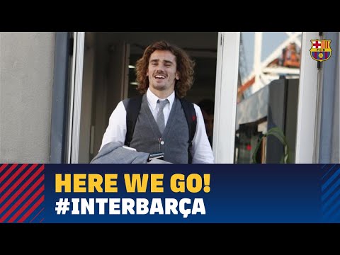 Trip to Milan before the Champions League match against Inter