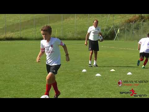 Conduzione e scambio della palla – Walter de Vecchi – AC Milan Junior Camp