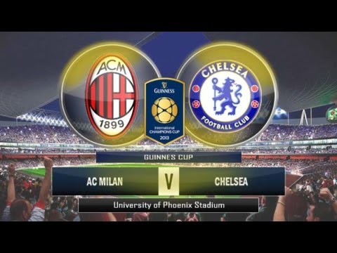 Chelsea FC vs AC Milan 04/08/2013 full highlights and all goals 2-0 International Champions Cup 2013