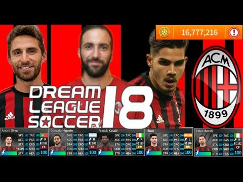 HACK AC MILAN – DREAM LEAGUE SOCCER 2018-19 HACK&CHAT (UNLIMITED+ALL PLAYER) V5.064