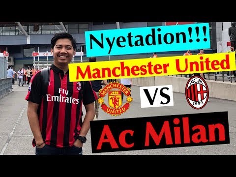 Manchester United VS Ac Milan || ICC 2019 Cardiff || MarantauLondon#4