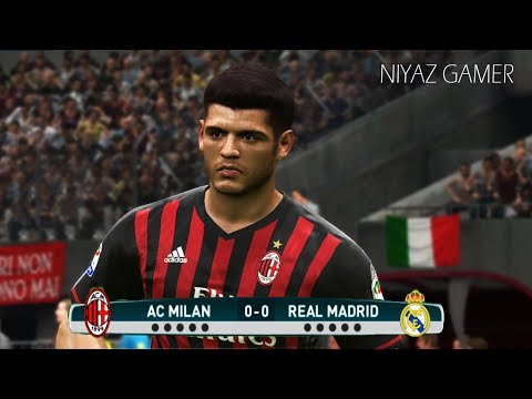 AC Milan vs Real Madrid | Penalty Shootout | PES 2017 Gameplay