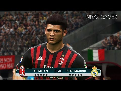 AC Milan vs Real Madrid | Penalty Shootout | PES 2017 Gameplay