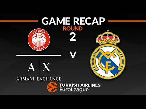 Highlights: AX Armani Exchange Olimpia Milan – Real Madrid