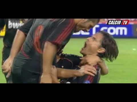 Milan-Stella Rossa Prel.CL 2006/2007 Andata e Ritorno Highlights SKY Fabio Caressa