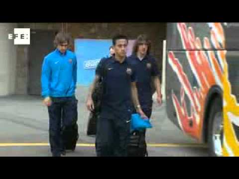 Barcelona begin journey to Italy to face Milan