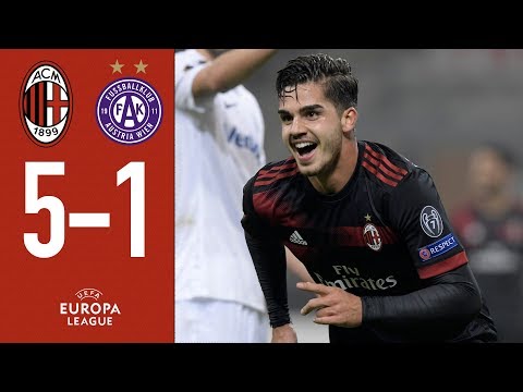 Mission accomplished, we are through: AC Milan v Austria Vienna 5-1