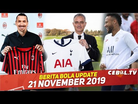 Mourinho Resmi Latih Tottenham ? Milan Terdepan Pulangkan Ibrahimovic ? Neymar Siap Lawan Madrid