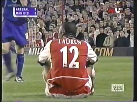 Arsenal vs Manchester United-Premier League 2003-Full match-English audio.