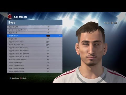 PES 2016 Face Build Gianluigi Donnarumma (AC Milan)