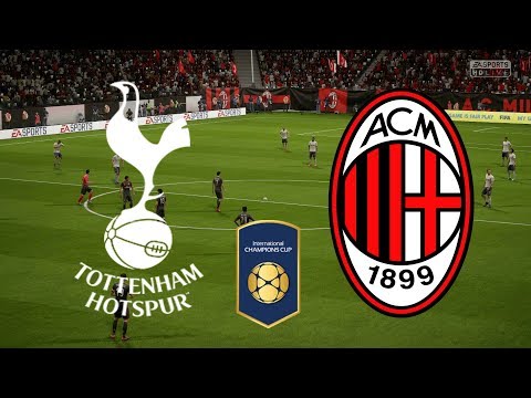 International Champions Cup 2018 – Tottenham Vs AC Milan – 01/08/18 – FIFA 18