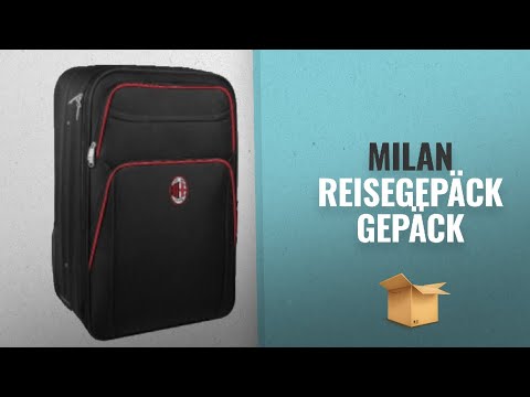 Die Zehn Tolle Milan 2018 Bestsellers: Reisetrolley Cabin Gepäck Hand Squad AC Milan Fußball PS