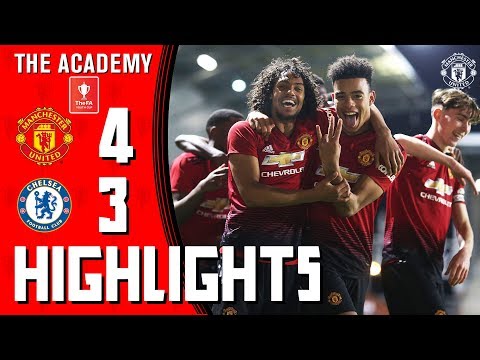 FA Youth Cup | Manchester United 4-3 Chelsea | Highlights | The Academy