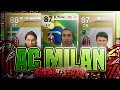 AC MILAN FIFA ULTIMATE TEAM HISTORY!! FT. RONALDINHO, IBRAHIMOVIC, THIAGO SILVA ETC… (FIFA 10-20)