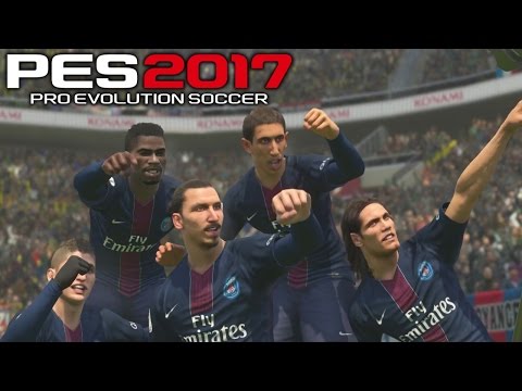 PES 2017 – PSG VS AC Milan Gameplay! (1080p HD)