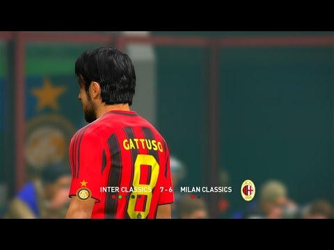 Inter Milan Classic vs AC MIlan Classic – PES 2017 Penalty Shootout