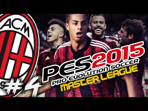 PES 2015  – Master League #4 – EUROPA LEAGUE BEGINS! (AC Milan Career Mode)