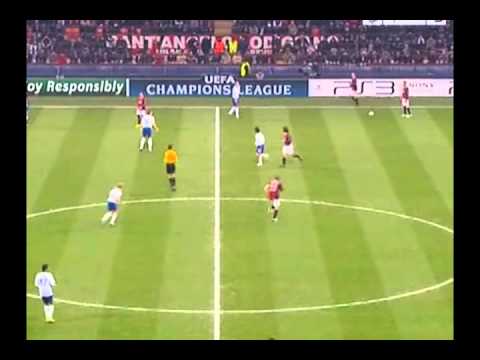 David Beckham vs Manchester United 09/10 Home