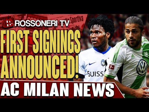 First Signings Announced! | AC MILAN NEWS