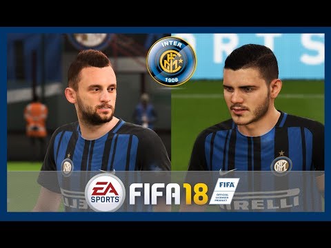 FIFA 18 – ALL INTER MILAN PLAYERS (REAL FACES & STAT)