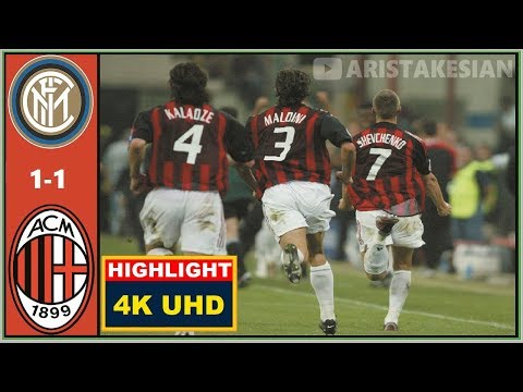 Inter Milan v AC Milan: 1-1 (Agg: 1-1a) #UCL 2003 SEMI-FINAL FLASHBACK – 4K UHD