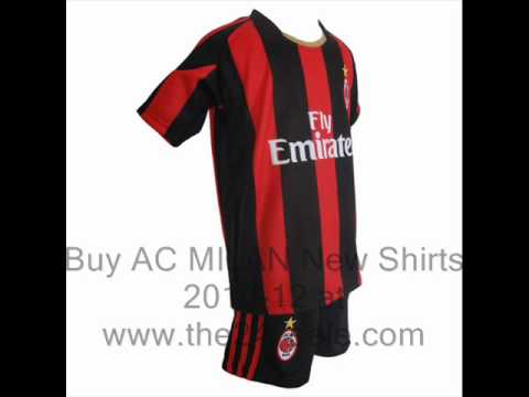 AC Milan New 2010-12 Football Shirts