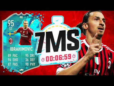 WHAT A BEAST! AC MILAN ZLATAN IBRAHIMOVIC!!! 7 MINUTE SQUAD BUILDER!! – FIFA 20 ULTIMATE TEAM