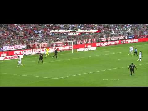 Highlights AC Milan 3-5 Manchester City 31-07-2013