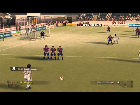 Fifa 07   2012 squads   AC Milan vs Barcelona