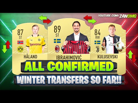 ALL NEW CONFIRMED TRANSFERS 2020!! ?? #1 | FT. IBRAHIMOVIC, HÅLAND, KULUSEVSKI…etc