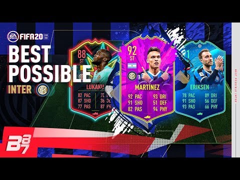 BEST POSSIBLE INTER MILAN TEAM SQUAD BUILDER! | FIFA 20 ULTIMATE TEAM