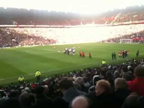 Gerrard gets sent off  in fa cup vs man utd live footage kenny Dalglish manager