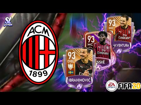 FULL AC MILAN AMAZING SQUAD BUILDER!! *OVR 110*//FIFA20 MOBILE ??⚽??⚽??