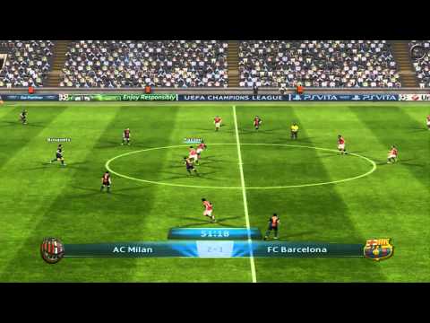 PES 2013 AC Milan vs FC Barcelona 2013 Full HD