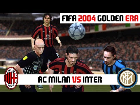 FIFA 2004 / AC Milan vs Internazionale / PC Gameplay HD