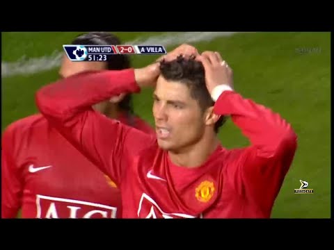 Manchester United 4-0 Aston Villa – 2007/2008