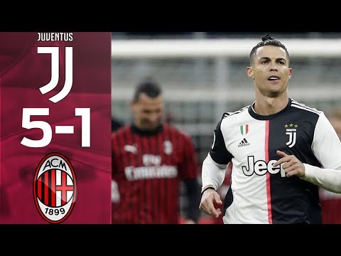 Juventus vs AC Milan 5-1 Highlights & Goals Resumen & Goles (Last Matches)