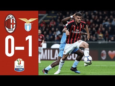 Highlights AC Milan 0-1 Lazio – TIM Cup semi-final second leg 2018/19